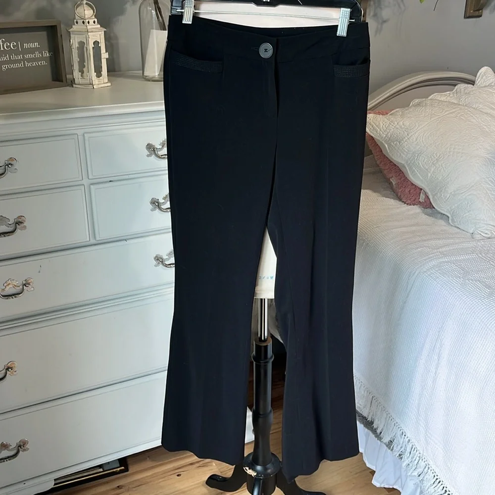 Willi Smith Black Dress Pants Womens 4